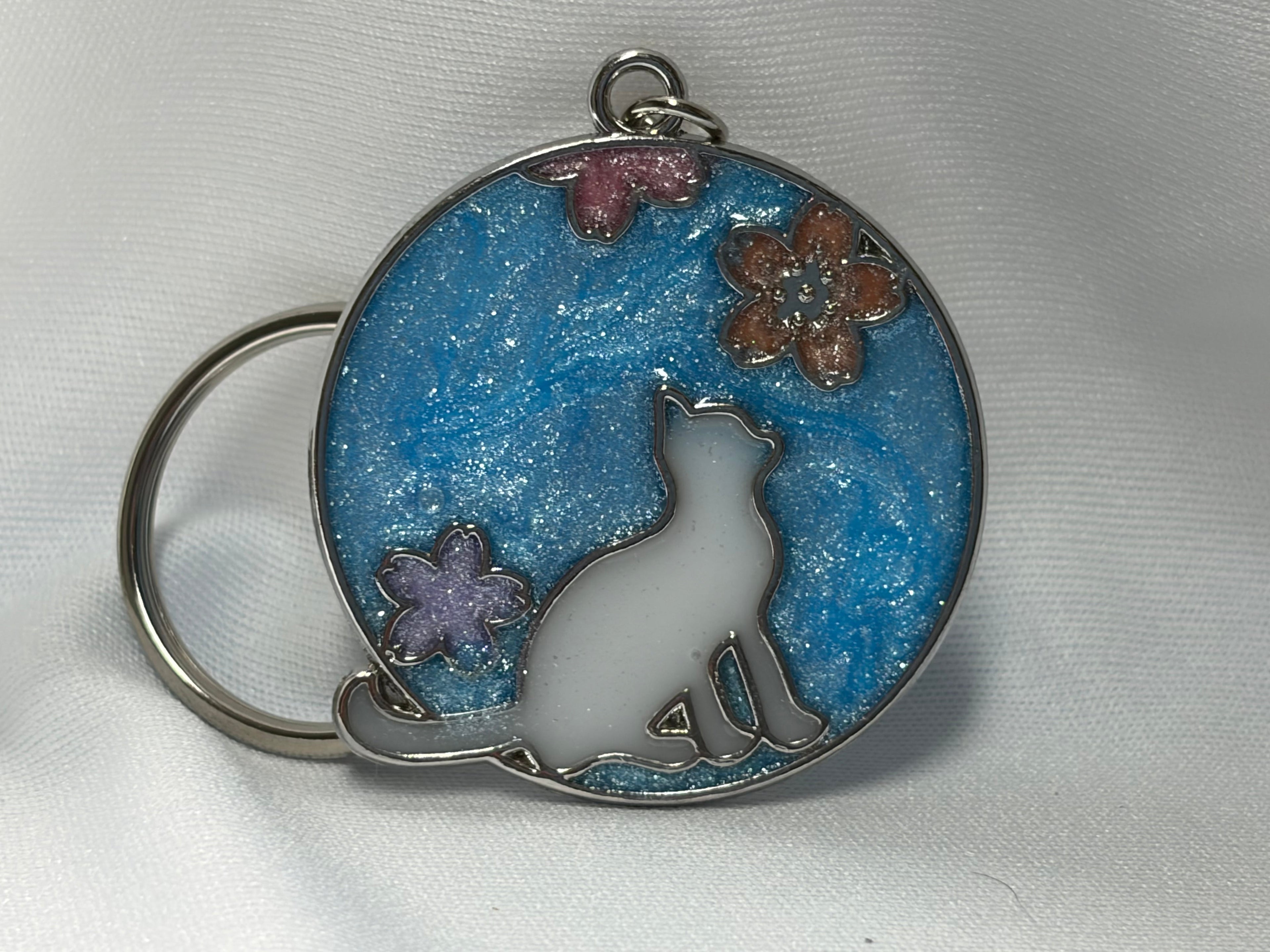 Cat/dog Keepsake Keychain