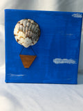 Seashell Hot Air Balloon Canvas