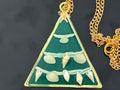Seaside Christmas Tree Necklace