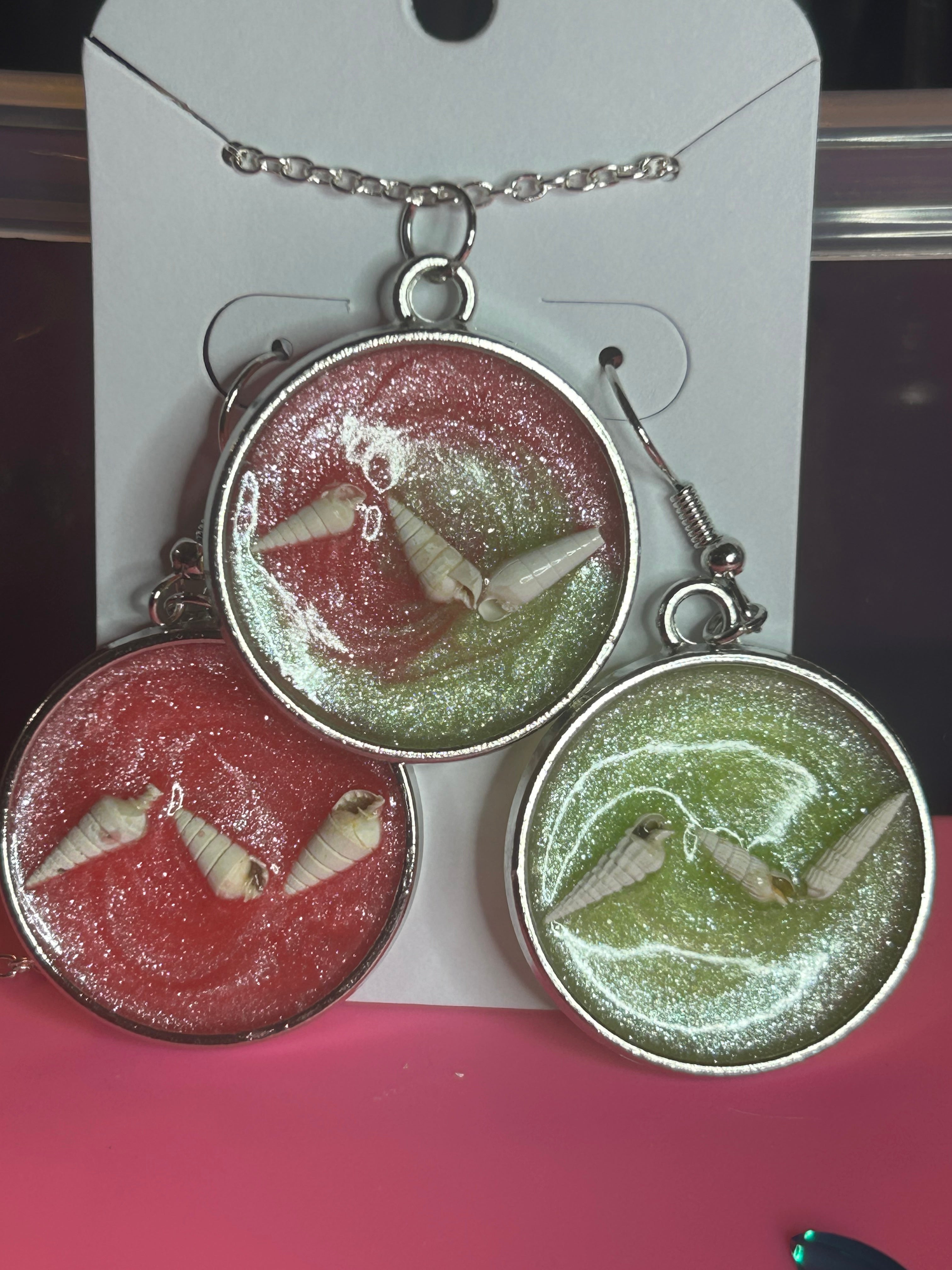 Candy Coast Seashell Jewelry Set