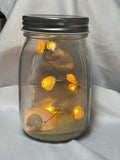 Seashell Fairy Light Mason Jar