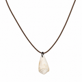 🐚 Rustic Seashell Cord Necklace