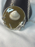 Dolphin & Seashell Beach Resin Necklace