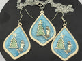 Mermaid Christmas Wishes Jewelry Set