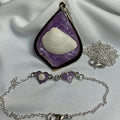 Amethyst Tide Jewelry Set