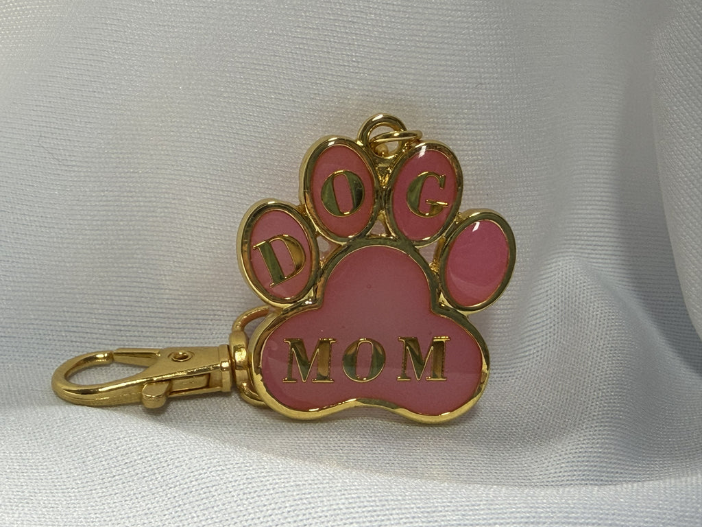 Pet Parent Paw Print Keychain Collection – Dog Mom & Dog Dad
