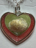 Island Bloom Heart Necklace