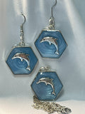 Ocean Spirit Dolphin Jewelry Set